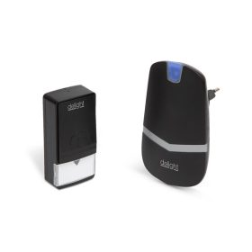   Vezeték nélküli csengő hálózati, dinamós nyomógombbal. 55342