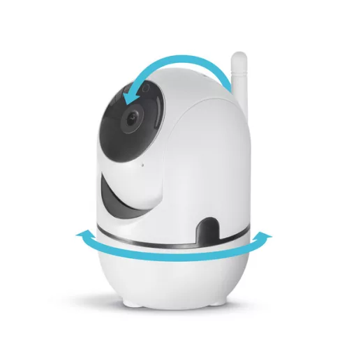 Beltéri forgatható, mozgáskövető HD wireless IP kamera SD kártya hellyel. BW2030