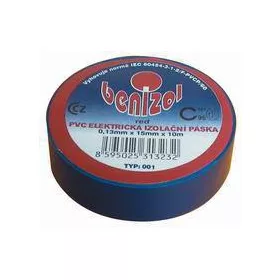 PVC szigetelőszalag 15 mm/10 m kék