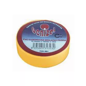 PVC szigetelőszalag 15 mm/10 m sárga