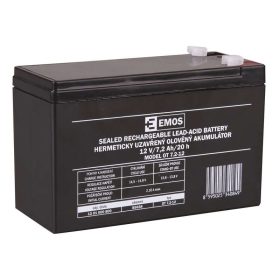 Zárt savas akkumulátor 12 V 7,2 Ah. B9674