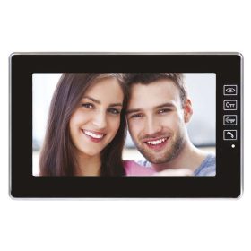   Kiegészítő beltéri egység H 1018 / H1019 kaputelefon szetthez. H1118 fekete, EMOS