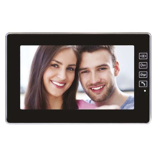 Kiegészítő beltéri egység H 1018 / H1019 kaputelefon szetthez. H1118 fekete, EMOS
