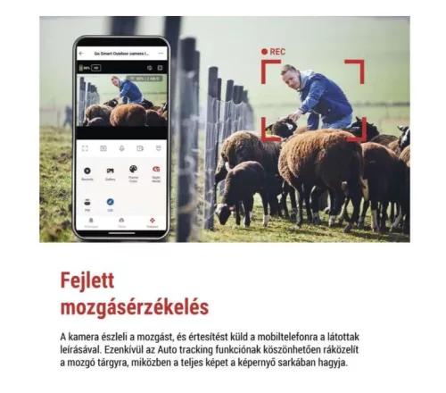 4G LTE (SIM kártyás) szolár (napelemes) kamera, forgatható. H4168