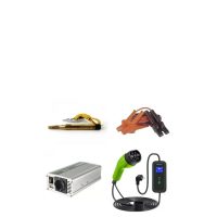 Autós kellékek. Töltők, inverterek, üléshuzat